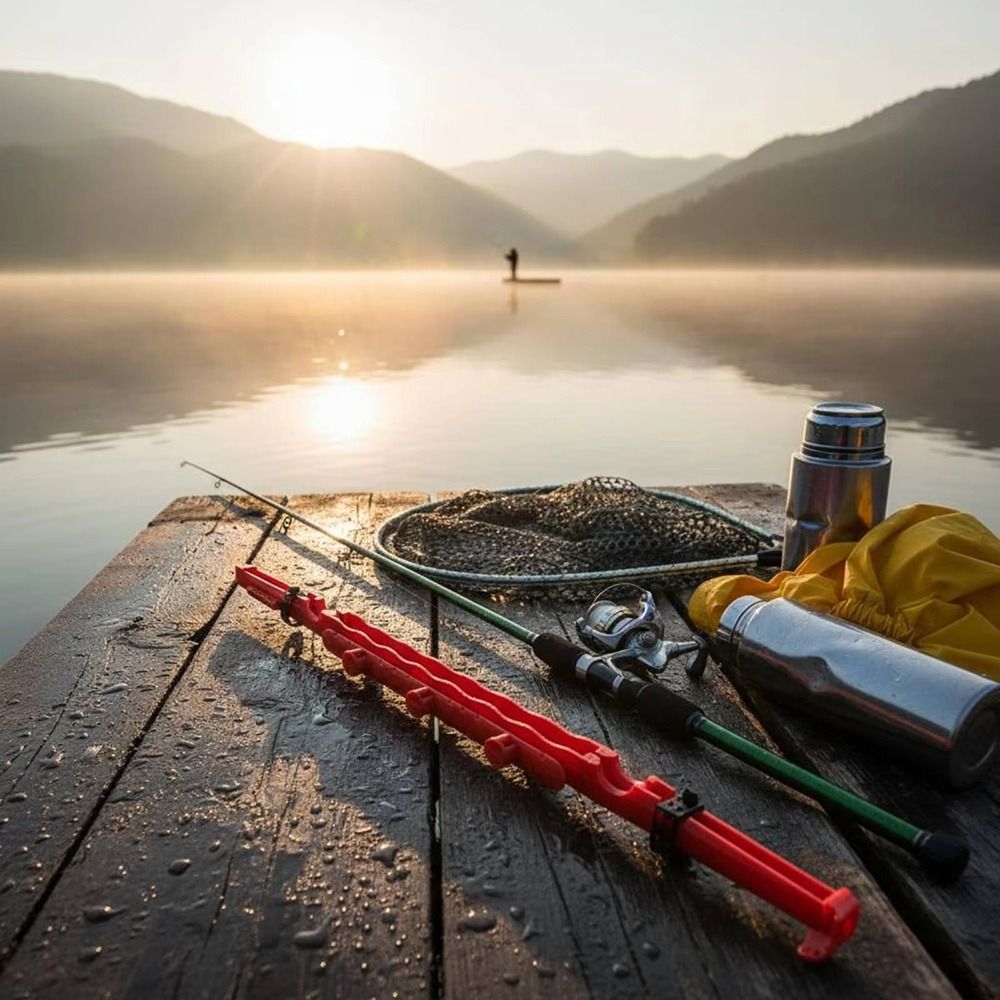 Fly Reel - Carrete de Pesca de Plástico Portátil