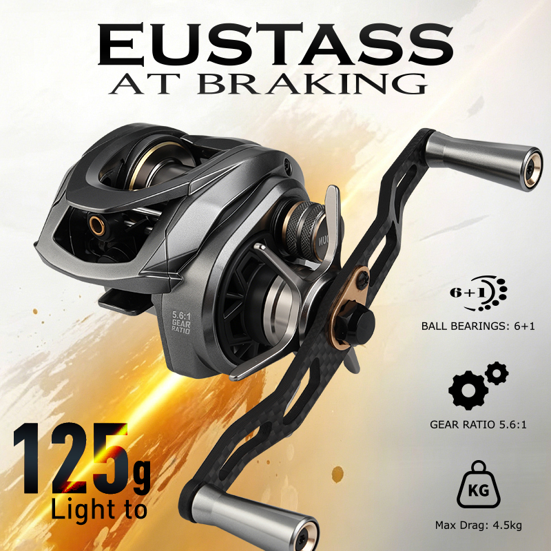Carrete de baitcasting LEYDUN  - Spincast Reel reseña y precio
